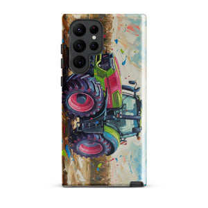 The Tractor Mugs Store Samsung Galaxy S22 Ultra Deutz-Fahr 9340 Splash Art | Tough case for Samsung® Quality Farmers Merch