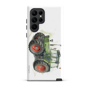 The Tractor Mugs Store Samsung Galaxy S22 Ultra Fendt 308 LSA 4WD Watercolor | Tough case for Samsung® Quality Farmers Merch