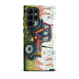 The Tractor Mugs Store Samsung Galaxy S22 Ultra FIAT 90-90 DT Splash Art | Tough case for Samsung® Quality Farmers Merch