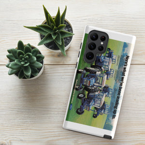 The Tractor Mugs Store Samsung Galaxy S22 Ultra Ford '000 Series Advert | Tough case for Samsung® Quality Farmers Merch