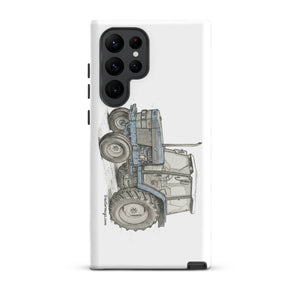 The Tractor Mugs Store Samsung Galaxy S22 Ultra Ford 6640 Pencil Sketch | Tough case for Samsung® Quality Farmers Merch