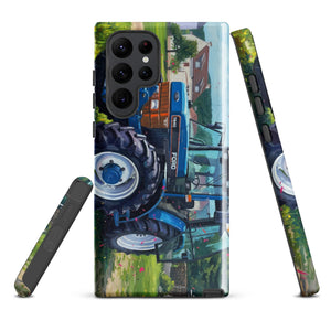 The Tractor Mugs Store Samsung Galaxy S22 Ultra Ford 7840 Splash Art | Tough case for Samsung® Quality Farmers Merch