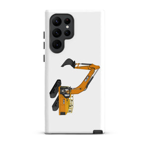 The Tractor Mugs Store Samsung Galaxy S22 Ultra JCB 370 LC | Tough case for Samsung® Quality Farmers Merch