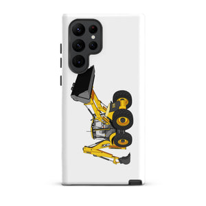 The Tractor Mugs Store Samsung Galaxy S22 Ultra JCB 5CX Backhoe | Tough case for Samsung® Quality Farmers Merch