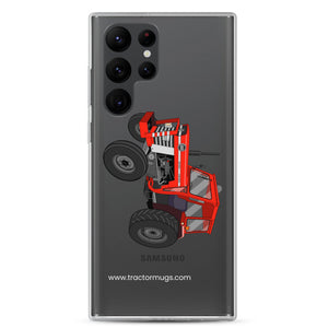 The Tractor Mugs Store Samsung Galaxy S22 Ultra Massey Ferguson 168   |  Clear Case for Samsung® Quality Farmers Merch
