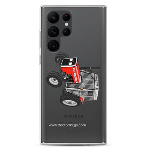 The Tractor Mugs Store Samsung Galaxy S22 Ultra Massey Ferguson 362 | Clear Case for Samsung® Quality Farmers Merch