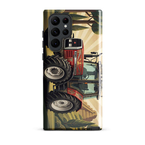 The Tractor Mugs Store Samsung Galaxy S22 Ultra Massey Ferguson 6180 | Art Deco Tough case for Samsung® Quality Farmers Merch