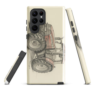 The Tractor Mugs Store Samsung Galaxy S22 Ultra McCormick MTX 150 Signature Edition Pencil Sketch | Tough case for Samsung® Quality Farmers Merch