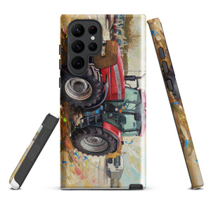 The Tractor Mugs Store Samsung Galaxy S22 Ultra McCormick MTX 150 Signature Edition Splash Art | Tough case for Samsung® Quality Farmers Merch