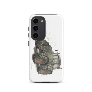 The Tractor Mugs Store Samsung Galaxy S23 Fendt Favorit 818 Pencil Sketch | Tough case for Samsung® Quality Farmers Merch