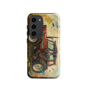 The Tractor Mugs Store Samsung Galaxy S23 FIAT 110-90 DT Splash Art | Tough case for Samsung® Quality Farmers Merch