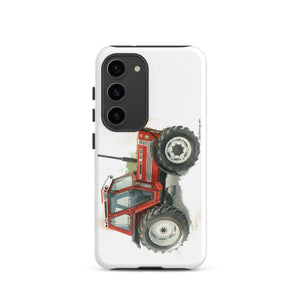 The Tractor Mugs Store Samsung Galaxy S23 FIAT 90-90 DT Watercolor | Tough case for Samsung® Quality Farmers Merch
