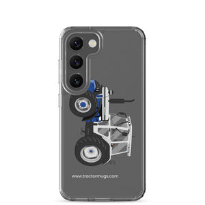 The Tractor Mugs Store Samsung Galaxy S23 Ford 7810 Jubilee Edition SilverTractor | Clear Case for Samsung® Quality Farmers Merch