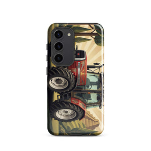 The Tractor Mugs Store Samsung Galaxy S23 Massey Ferguson 6180 | Art Deco Tough case for Samsung® Quality Farmers Merch