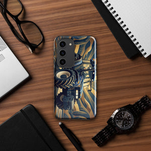 The Tractor Mugs Store Samsung Galaxy S23 New Holland TM 155  | Art Deco Tough case for Samsung® Quality Farmers Merch