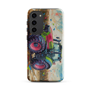 The Tractor Mugs Store Samsung Galaxy S23 Plus Deutz-Fahr 9340 Splash Art | Tough case for Samsung® Quality Farmers Merch