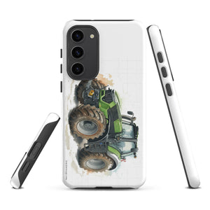 The Tractor Mugs Store Samsung Galaxy S23 Plus Deutz-Fahr 9340 Watercolor | Tough case for Samsung® Quality Farmers Merch