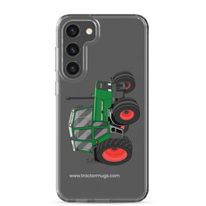 The Tractor Mugs Store Samsung Galaxy S23 Plus Fendt Farmer TURBOMATIK 307 LSA  |  Clear Case for Samsung® Quality Farmers Merch
