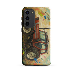 The Tractor Mugs Store Samsung Galaxy S23 Plus FIAT 110-90 DT Splash Art | Tough case for Samsung® Quality Farmers Merch