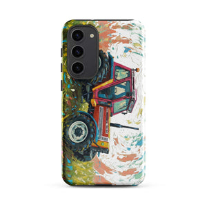 The Tractor Mugs Store Samsung Galaxy S23 Plus FIAT 90-90 DT Splash Art | Tough case for Samsung® Quality Farmers Merch