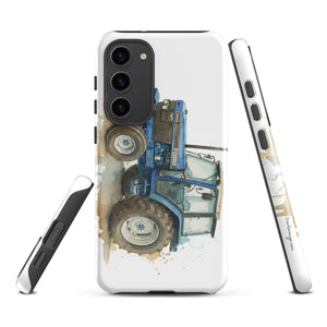 The Tractor Mugs Store Samsung Galaxy S23 Plus Ford 6640 SL 2wd Water colour |Tough Case for Samsung® Quality Farmers Merch