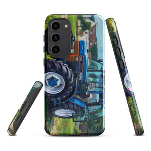 The Tractor Mugs Store Samsung Galaxy S23 Plus Ford 7840 Splash Art | Tough case for Samsung® Quality Farmers Merch