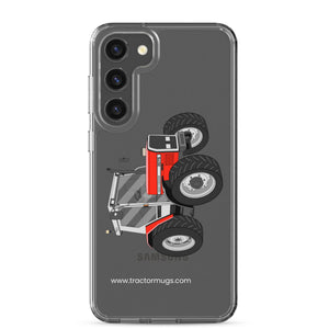 The Tractor Mugs Store Samsung Galaxy S23 Plus Massey Ferguson 3075  |  Clear Case for Samsung® Quality Farmers Merch