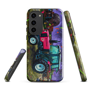 The Tractor Mugs Store Samsung Galaxy S23 Plus Renault 65-32 MX Splash Art | Tough case for Samsung® Quality Farmers Merch