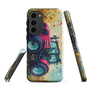 The Tractor Mugs Store Samsung Galaxy S23 Plus Renault ares 696 rz Splash Art | Tough case for Samsung® Quality Farmers Merch