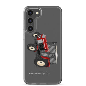 The Tractor Mugs Store Samsung Galaxy S23 Plus Zetor Crystal 8011 | Clear Case for Samsung® Quality Farmers Merch