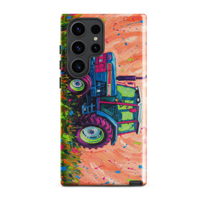 The Tractor Mugs Store Samsung Galaxy S23 Ultra Ford 6640 Splash Art | Tough case for Samsung® Quality Farmers Merch