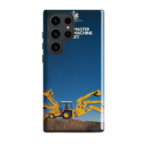 The Tractor Mugs Store Samsung Galaxy S23 Ultra JCB 3CX Sitemaster Advert (1988) | Tough case for Samsung® Quality Farmers Merch