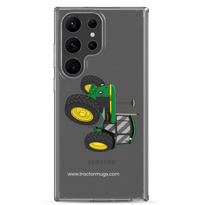 The Tractor Mugs Store Samsung Galaxy S23 Ultra John Deere 3350 4WD | Clear Case for Samsung® Quality Farmers Merch
