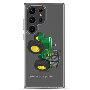 The Tractor Mugs Store Samsung Galaxy S23 Ultra John Deere 4240  |  Clear Case for Samsung® Quality Farmers Merch