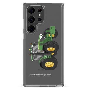 The Tractor Mugs Store Samsung Galaxy S23 Ultra John Deere 6125 R | Clear Case for Samsung® Quality Farmers Merch