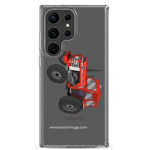 The Tractor Mugs Store Samsung Galaxy S23 Ultra Massey Ferguson 168   |  Clear Case for Samsung® Quality Farmers Merch