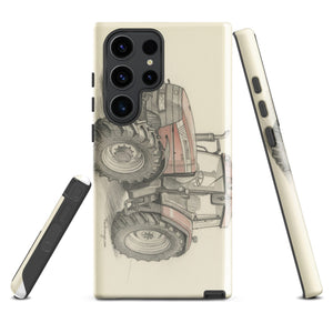The Tractor Mugs Store Samsung Galaxy S23 Ultra McCormick MTX 150 Signature Edition Pencil Sketch | Tough case for Samsung® Quality Farmers Merch