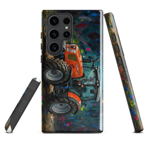 The Tractor Mugs Store Samsung Galaxy S23 Ultra SAME Explorer 105 (Stage V) Splash Art | Tough case for Samsung® Quality Farmers Merch