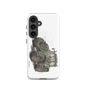 The Tractor Mugs Store Samsung Galaxy S24 Fendt Favorit 818 Pencil Sketch | Tough case for Samsung® Quality Farmers Merch