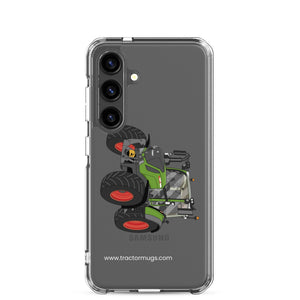 The Tractor Mugs Store Samsung Galaxy S24 Fendt Vario 313 | Clear Case for Samsung® Quality Farmers Merch
