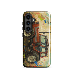 The Tractor Mugs Store Samsung Galaxy S24 FIAT 110-90 DT Splash Art | Tough case for Samsung® Quality Farmers Merch