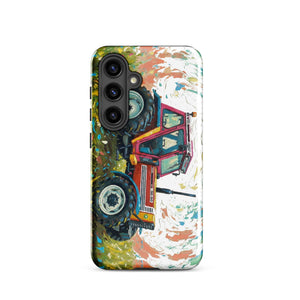 The Tractor Mugs Store Samsung Galaxy S24 FIAT 90-90 DT Splash Art | Tough case for Samsung® Quality Farmers Merch