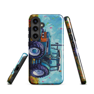 The Tractor Mugs Store Samsung Galaxy S24 Ford 8340 Splash Art | Tough case for Samsung® Quality Farmers Merch