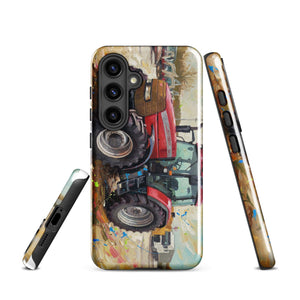 The Tractor Mugs Store Samsung Galaxy S24 McCormick MTX 150 Signature Edition Splash Art | Tough case for Samsung® Quality Farmers Merch