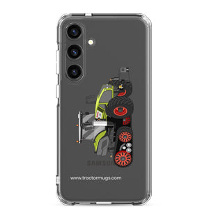 The Tractor Mugs Store Samsung Galaxy S24 Plus Class Axion 930 | Clear Case for Samsung® Quality Farmers Merch