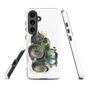 The Tractor Mugs Store Samsung Galaxy S24 Plus Deutz-Fahr 9340 Watercolor | Tough case for Samsung® Quality Farmers Merch