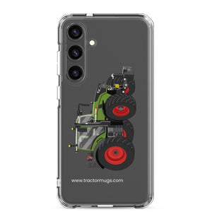 The Tractor Mugs Store Samsung Galaxy S24 Plus Fendt 728 Vario | Clear Case for Samsung® Quality Farmers Merch