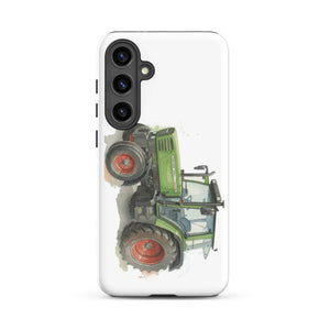 The Tractor Mugs Store Samsung Galaxy S24 Plus Fendt Farmer 308 C Watercolor | Tough case for Samsung® Quality Farmers Merch