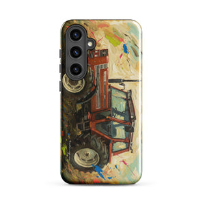 The Tractor Mugs Store Samsung Galaxy S24 Plus FIAT 110-90 DT Splash Art | Tough case for Samsung® Quality Farmers Merch