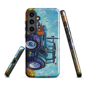 The Tractor Mugs Store Samsung Galaxy S24 Plus Ford 8340 Splash Art | Tough case for Samsung® Quality Farmers Merch